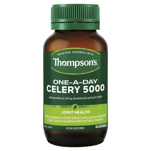 톰슨 샐러리 셀러리 <b>CELERY 추출물</b> 5000mg 60캡슐