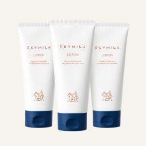 스카이밀크 동키밀크 저자극 세라마이드 신생아 유아 아기로션 200ml, 3개