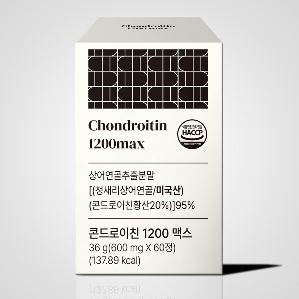 자연속의이야기 <b>상어연골 콘드로이친</b> 1200 맥스 60정, 1개