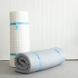 밀도65 메모리폼 돌 침대 흙침대 바닥 토퍼 수면매트 SS 5cm