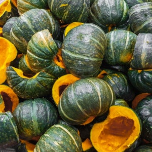 간편하게 손질한 조각 미니 단호박(냉동, 유기농)호박죽 샐러드 베이킹재료 1kg, 1개