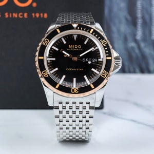 (7종 선물) 미도 오션스타 트리뷰트 블랙 M026.830.21.051.00 남자메탈시계 백화점AS