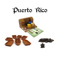 푸에르토 리코 Puerto Rico 보드게임 미니어처 3d 컴포넌트