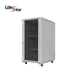 랜스타 LS-1200H 허브랙 아이보리 22U 1200x800x600 통신랙 국제규격