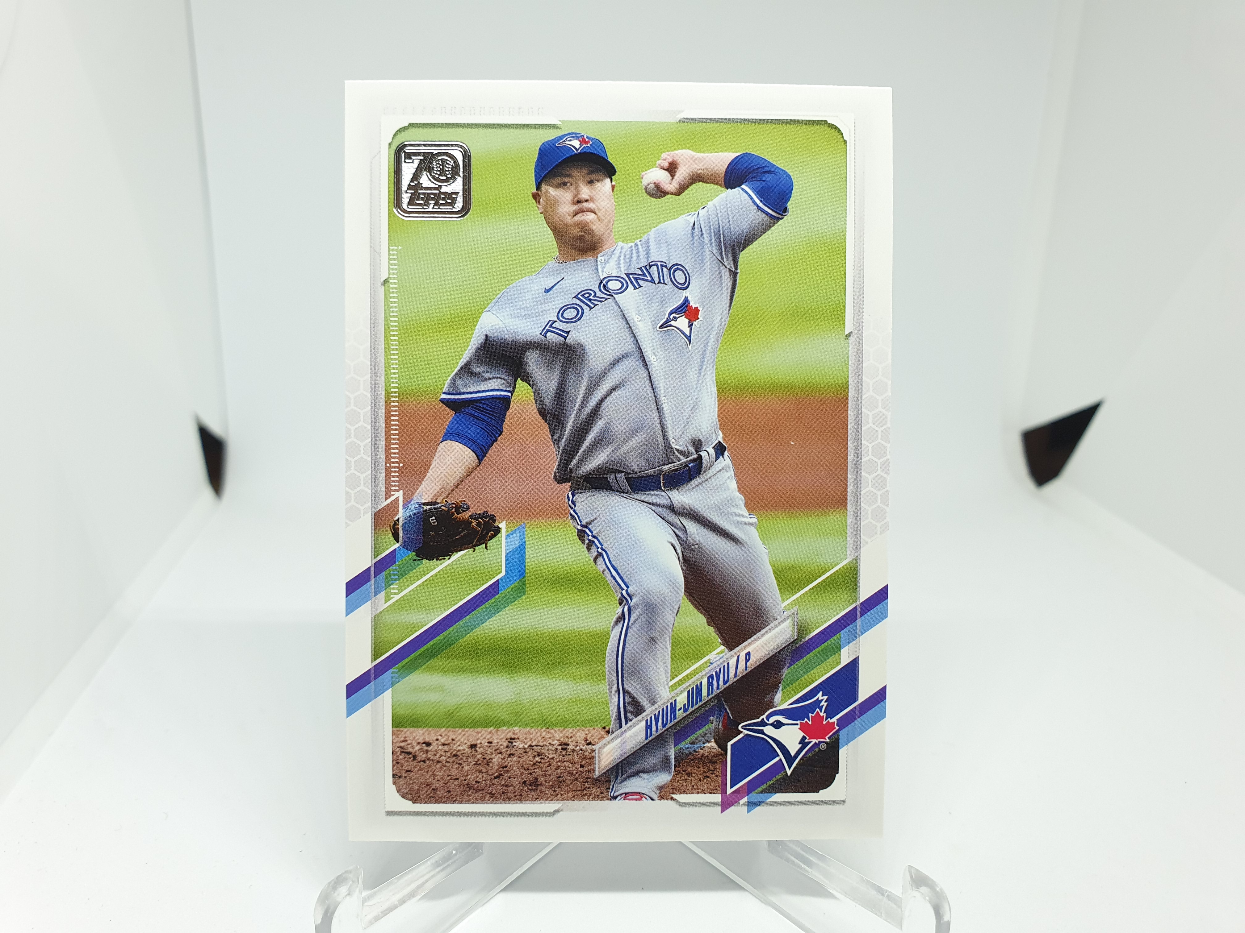 류현진 2021 TOPPS Series 2 야구카드 MLB카드 토론토 블루제이스 Toronto Blue Jays
