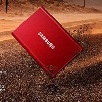 삼성 Samsung T7 Portable SSD 레드 500GB