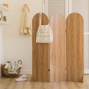 라운드 아치형 우드칸막이 중간 파티션 1200