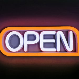 오픈 OPEN 창문LED 간편설치 색상변경
