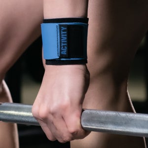 노멀라이프 하이퍼 손목보호대 헬스스트랩 골프 테니스 1P 블랙