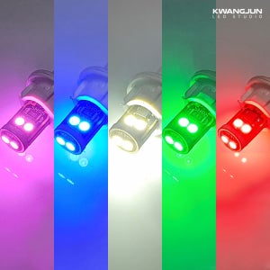 32 광전 T10타입 3030 6구 LED 전구 실내등 미등 풋등 번호판등 자동차 오토바이