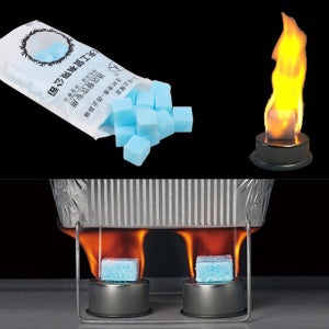 고체연료 미니화로 연료 장작착화제 불쏘시개 알콜 연료 30g 10개