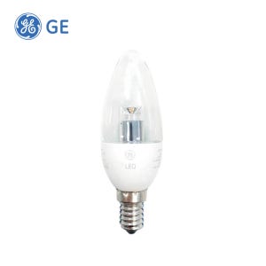 GE 미니크립톤형 촛대구 LED 캔들램프 4.5W 전구색E14