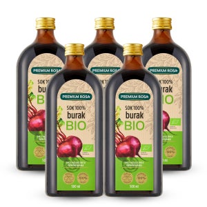 프리미엄로사 유기농 레드비트 원액 100% NFC 저온착즙 비트 즙 주스 500ml, 5개