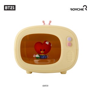 로이체 BT21 베이비 젤리캔디 TV LED 무드등 미니 가습기 타타
