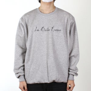 [BF-393] 빈스패밀리 벨 에포크 특양면 기모 맨투맨 티셔츠, 남녀공용 빅사이즈