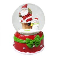 앤틱 미니 크리스마스 산타 스노우볼 워터볼 오르골 선물 눈사람 굴뚝 벽난로 캐롤