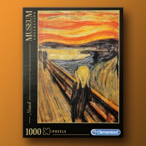 몽크 절규 1000피스 클레멘토니 명화 직소퍼즐