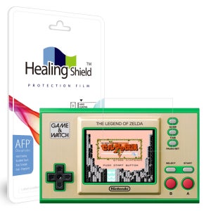 닌텐도 ZL-35 게임 앤 워치 젤다의 전설 올레포빅 고광택 액정보호필름2매