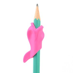 연필 볼펜 그립 홀더 깍지 펜그립 몽당 연필잡이 아이 글자 연습 교정 보조 1P 펜잡는법