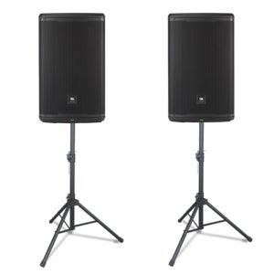 JBL EON715 15인치 스피커 1조 + 스탠드 세트