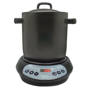 모닝컴 프리미엄 도자기 약탕기 다용도 멀티쿠커 세라믹 중탕기 DWM-9500YC 홍삼