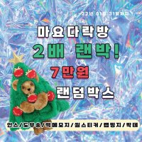 2배 !! 7만원 랜덤박스 (마요다락방 랜박,인스,스티커,떡메모지,떡메.도무송,돔송,씰스티커,크리스마스 선물)