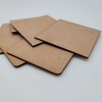 사각 우드데코판 MDF 2T 친환경 사각 나무판 재단 판매 30mm - 300mm