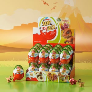 페레로 킨더조이 나툰즈 공룡 T-1 24개