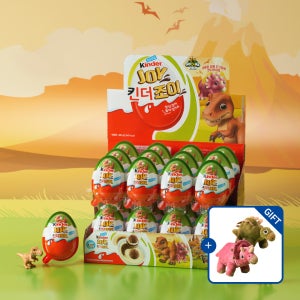 페레로 킨더조이 나툰즈 공룡 T-1 24개 [+공룡 인형 랜덤]
