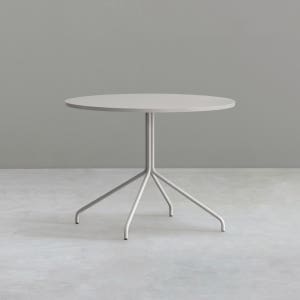 데스커 원형테이블 식탁 1000mm, 화이트