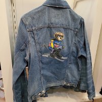 폴로 랄프로렌 남성 POLO BEAR DENIM JACKET