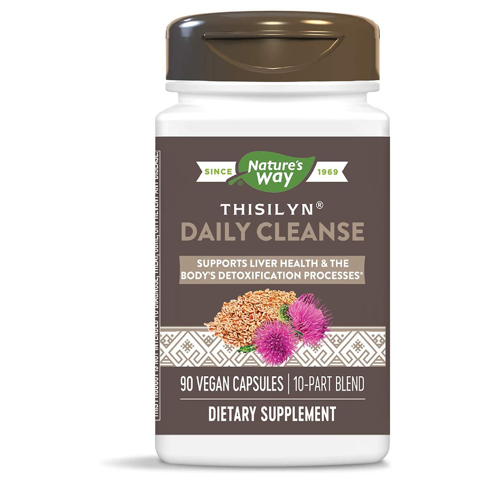 네이처스웨이 <b>Thisilyn</b> 실리마린 <b>데일리 클렌즈</b> 밀크씨슬 글루텐프리,비건 90정