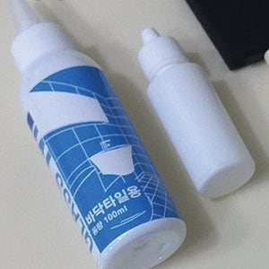 포세린타일코팅 셀프입주청소 나노 싱크대상판 강화마루관리 강마루 욕실 폴리싱 100ml