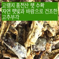 국산 고추부각튀김100g 햇수확 말린 고추튀각 다이어트 칼로리낮은음식 당뇨에 좋은 음식