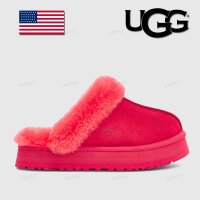 어그 디스케트 털 슬리퍼 핑크 UGG DISQUETTE Hibiscus Pink