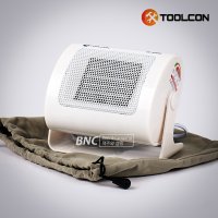 툴콘 TP-500V 미니 온풍기 캠핑 팬히터 전기히터 가정용 사무실 간절기