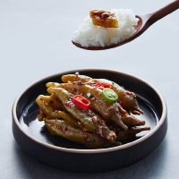 한밥상 밑반찬 고추 장아찌 100g 간편식 밥반찬 혼밥 반찬 밥한그릇 뚝딱