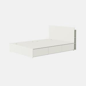 일룸 반트 수납침대 프레임 헤드형, Q(퀸), SP(화이트)