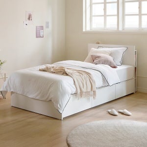 일룸 반트 수납침대 프레임 헤드형, SS(슈퍼싱글), SP(화이트)