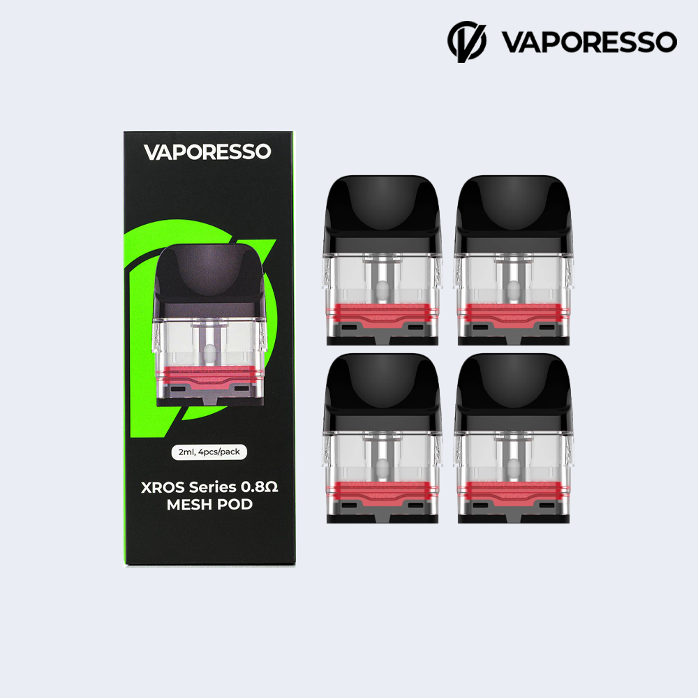 베이포레소 크로스 미니 팟 0.8옴 2ml 1팩 4개입 공팟 3 4 5 큐브 나노 호환