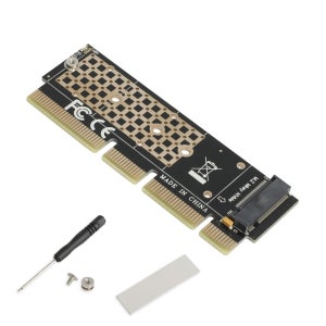 넥시 NVME PCIE M.2 SSD 확장 카드 슬롯 변환 컨버터 어댑터