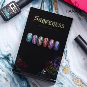 디젤 미니볼드 소서리스 6종세트 글리터젤 반사 자석젤 자석포함 네일