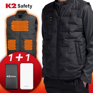 K2 세이프티 발열조끼 슬림히트 패딩 열선조끼 방한조끼