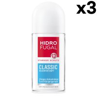 하이드로퓨갈 클래식 롤온 데오드란트 75ml 3팩 Hidrofugal Classic