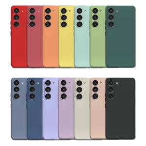 폰인럽 카메라 풀커버 파스텔 젤리 실리콘 갤럭시 S9+ 케이스