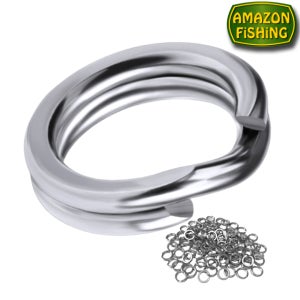 AMZ 파워 스플릿링 스테인리스 평탁가공 30개입(3호) 스플릿 링