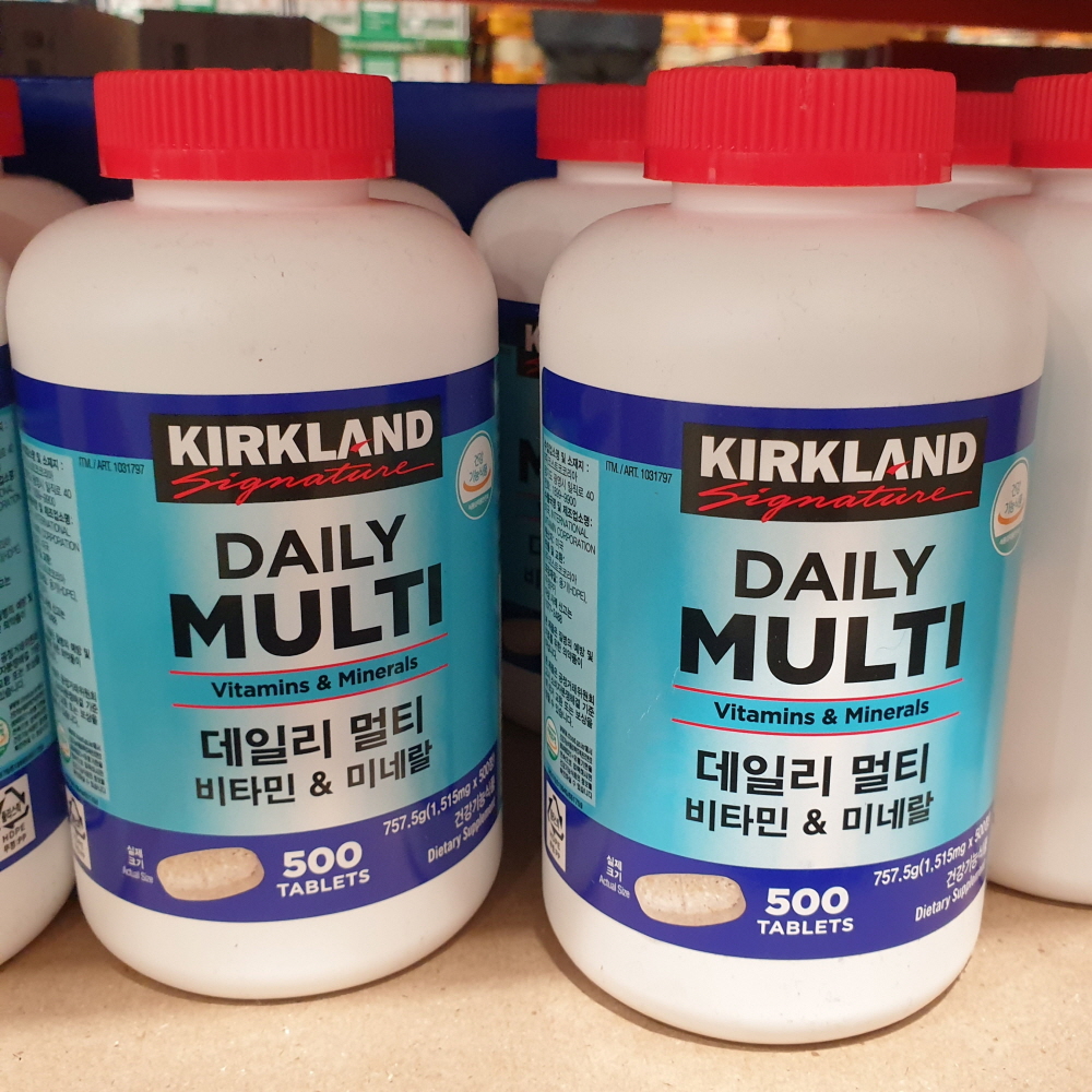 코스트코 커클랜드 데일리 멀티 비타민 1515mg 500정