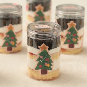 크리스마스 보틀 컵케익 10개 만들기 Kit 세트, 케익 케이크