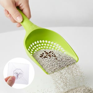 고양이 모래삽 벤토나이트 카사바 전용 촘촘삽