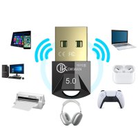 PC 컴퓨터 USB 블루투스 스피커 동글이 5.0 송수신기 듀얼쇼크 듀얼센스 동글 5.3